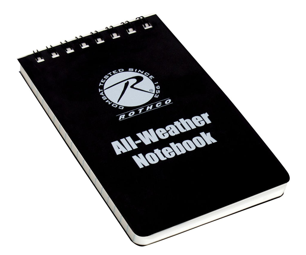 CARNET DE NOTE IMPERMÉABLE 3 PAR 5 POUCES