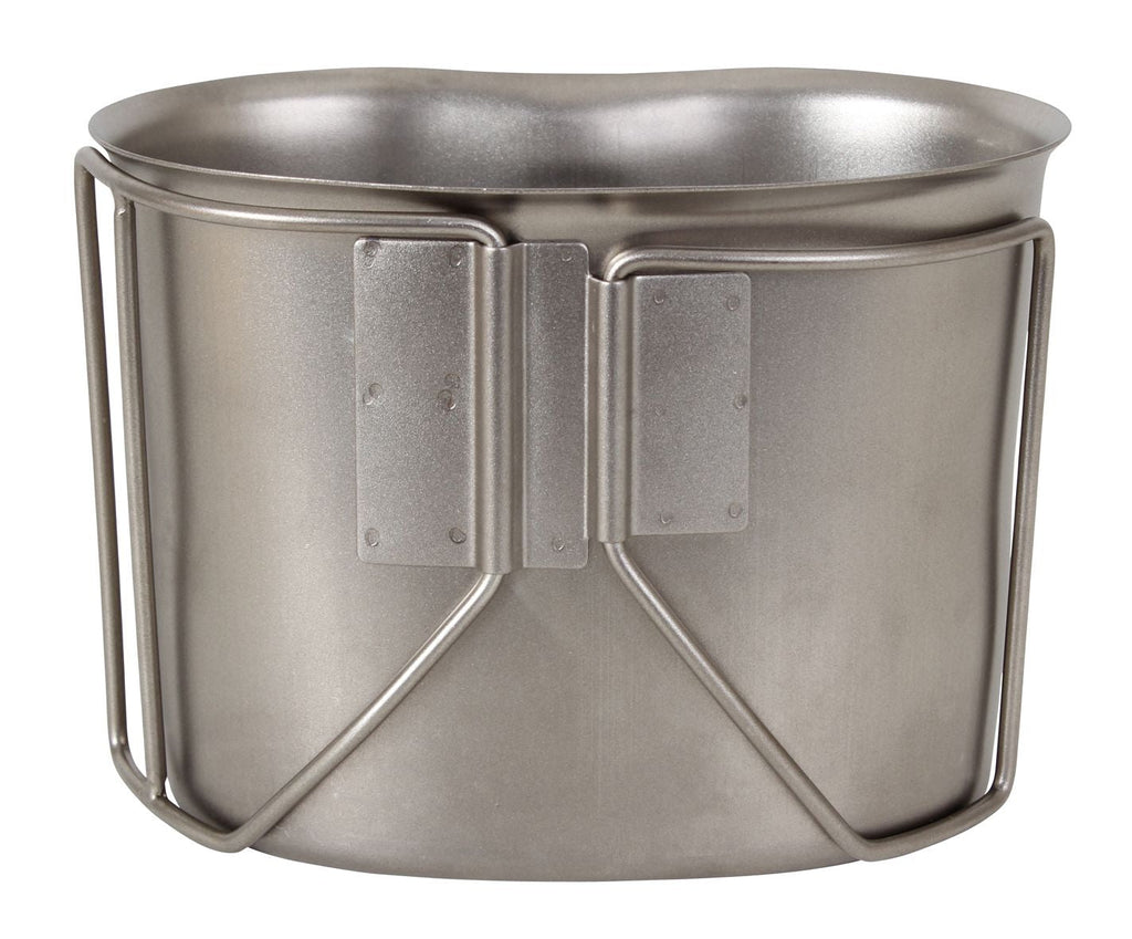 GAMELLE EN ACIER INOXYDABLE STYLE MILITAIRE NEUVE