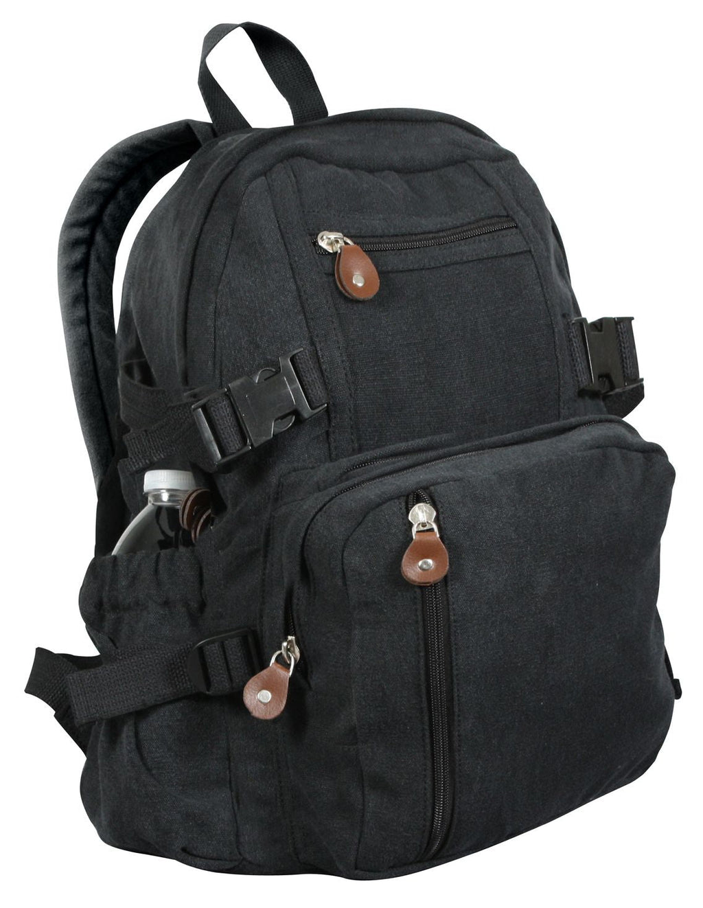 SAC À DOS COMPACT EN CANVAS VINTAGE
