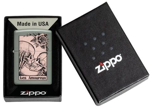 ZIPPO LES AMOUREUX BAISER DE LA MORT