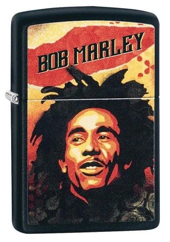 ZIPPO BOB MARLEY NOIR MÂT