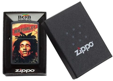ZIPPO BOB MARLEY NOIR MÂT