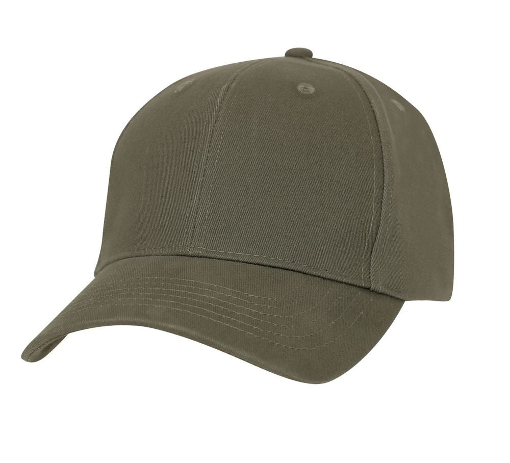CASQUETTE PROFIL BAS EN COTON TISSÉ SERRÉ