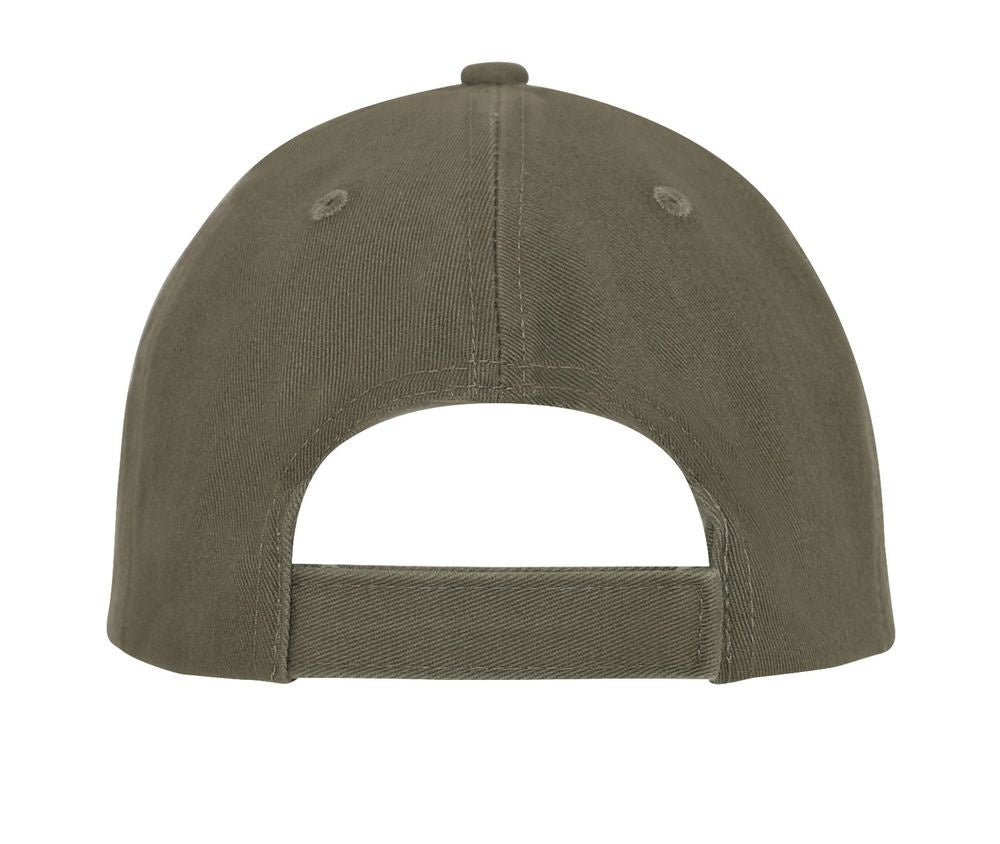 CASQUETTE PROFIL BAS EN COTON TISSÉ SERRÉ