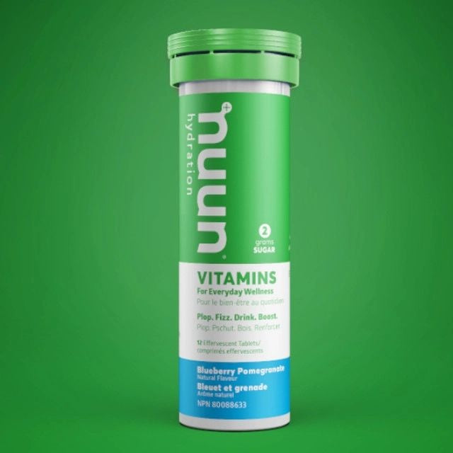 COMPRIMÉS NUUN - VITAMINES AVEC  OU SANS CAFÉINE