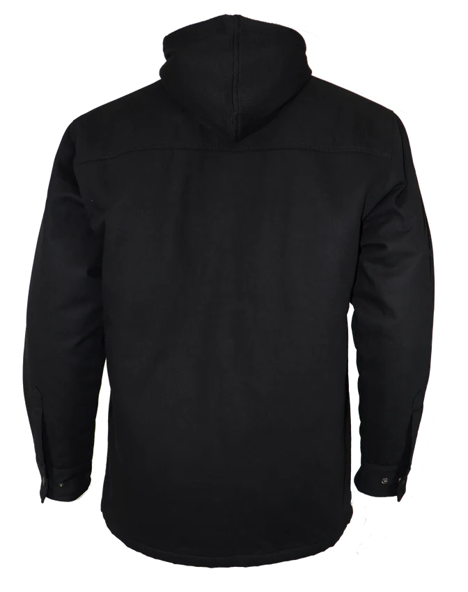 CHEMISE DE CANEVAS DOUBLÉE AVEC CAPUCHON 631CAD