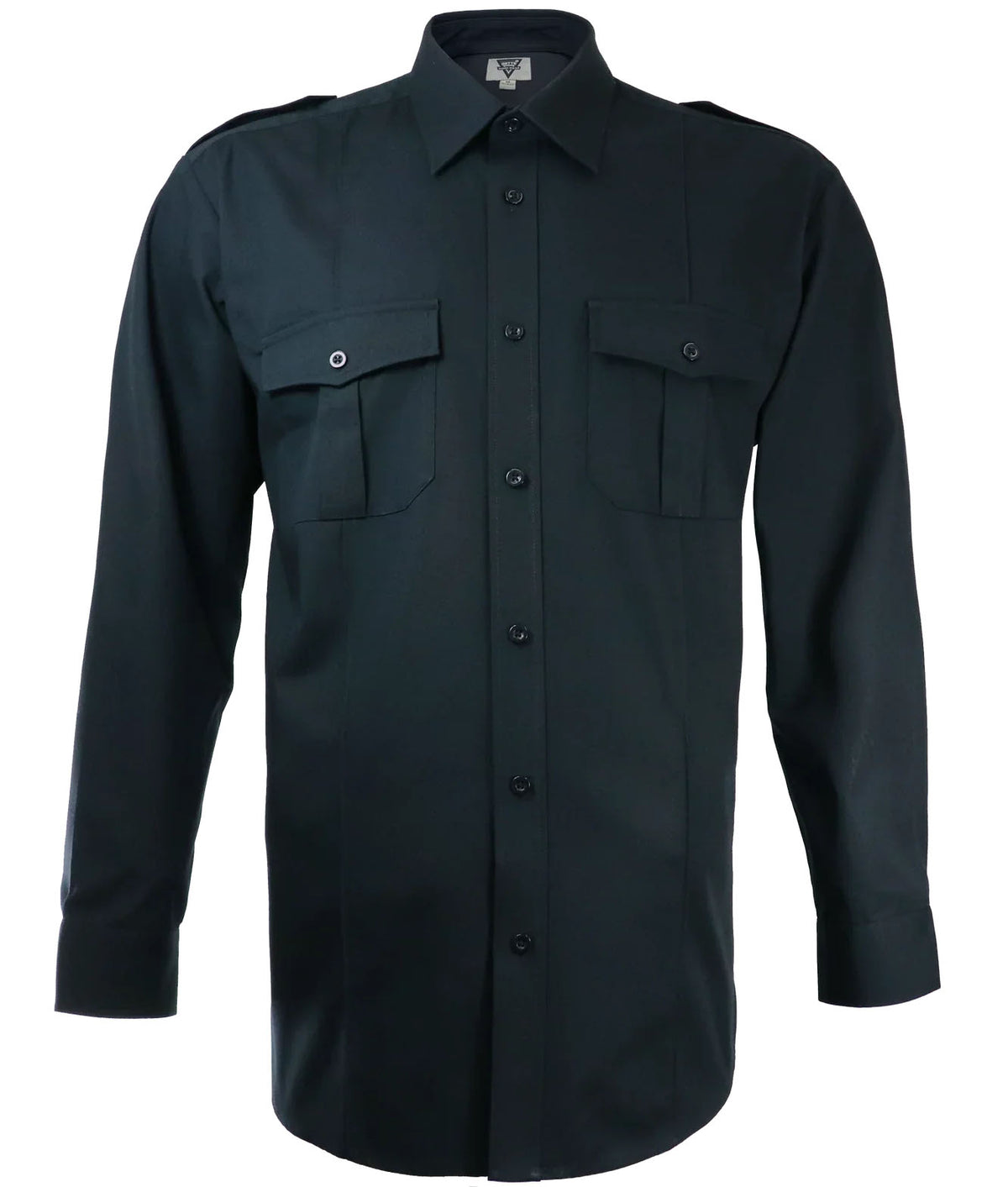 CHEMISE MILITAIRE US À MANCHES LONGUES 628US - BLEU-NOIR / SMALL - VÊTEMENTS - CHEMISES DE TRAVAIL