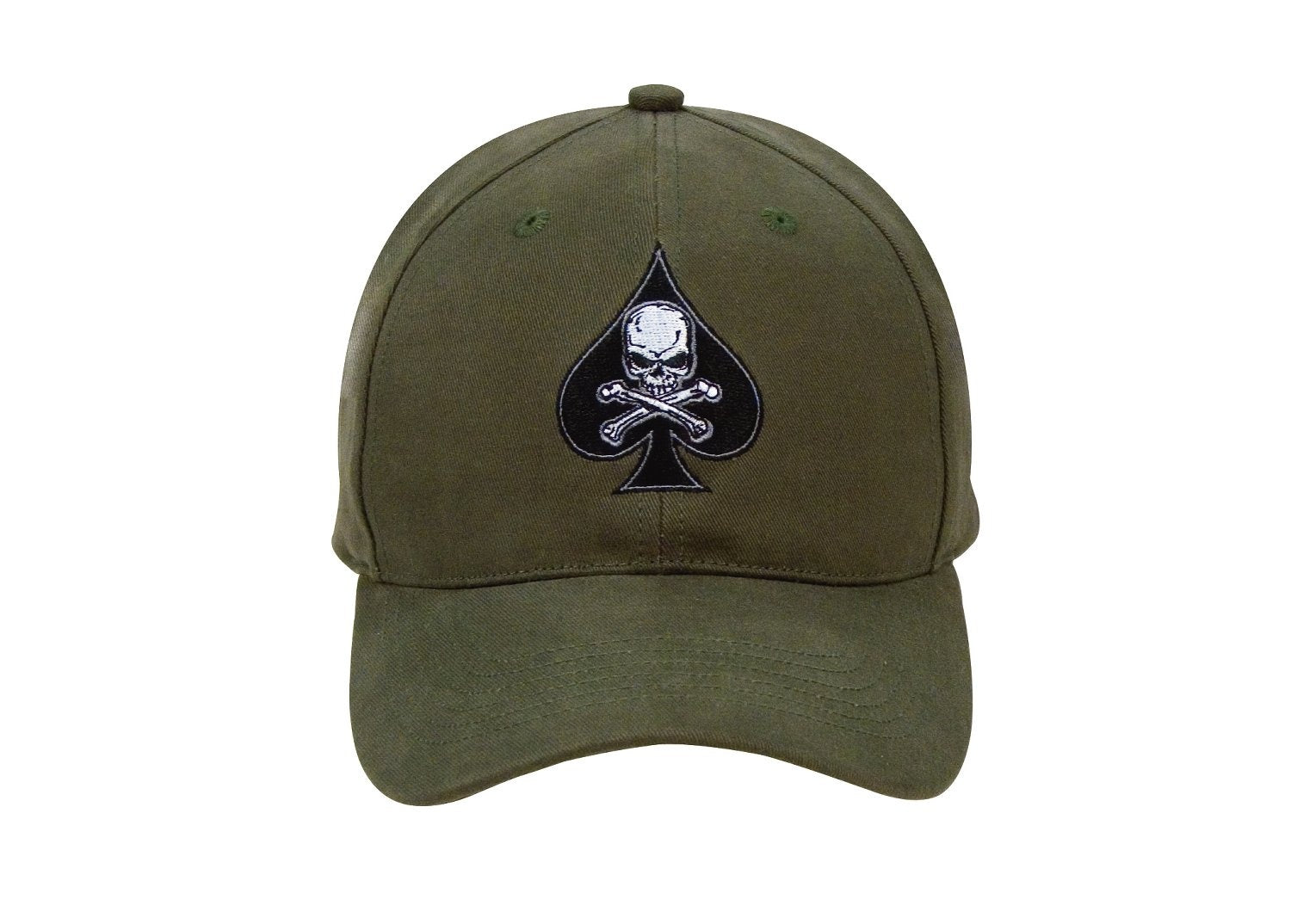 CASQUETTE TÊTE DE MORT ET PIQUE STYLE GUERRE DU VIETNAM