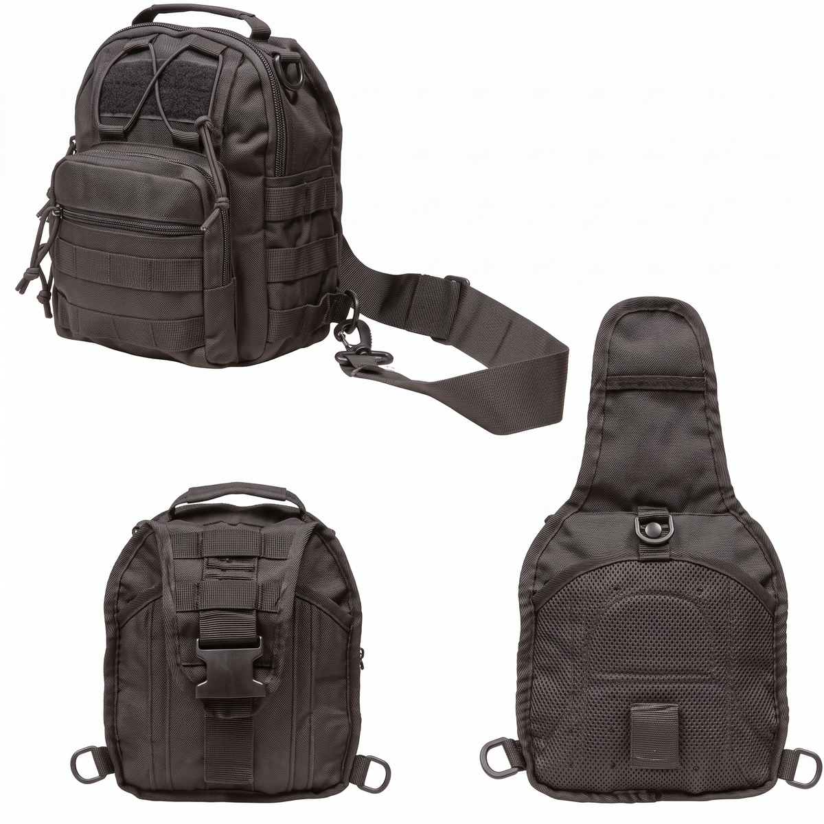 SAC TACTIQUE BANDOULIÈRE 10L MIL-PEX
