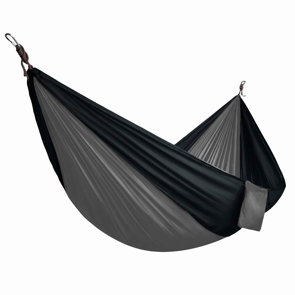 HAMAC DOUBLE XL AVEC CAPACITÉ DE 600 LIVRES GRIS