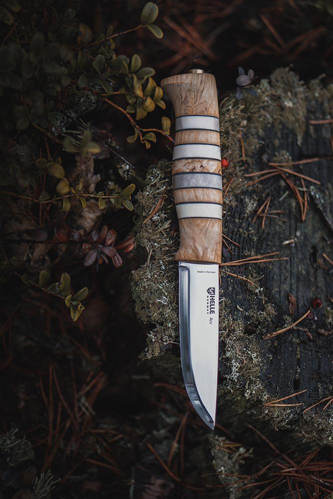 COUTEAU À LAME FIXE HELLE ARV