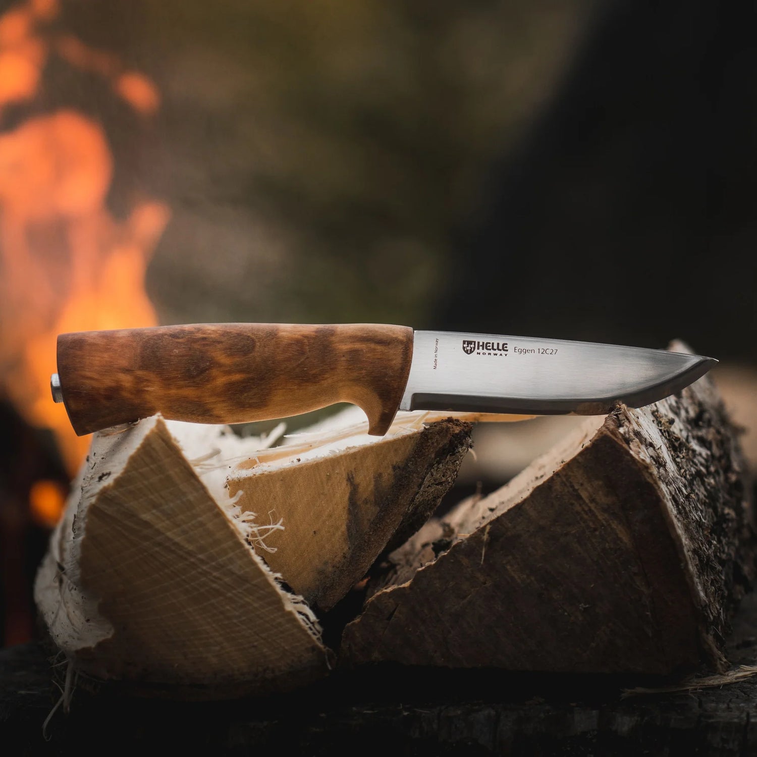 COUTEAU À LAME FIXE HELLE EGGEN 12C27