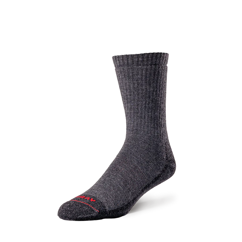 BAS DE RANDONNÉE MÉRINOS KEEP ON CHARCOAL