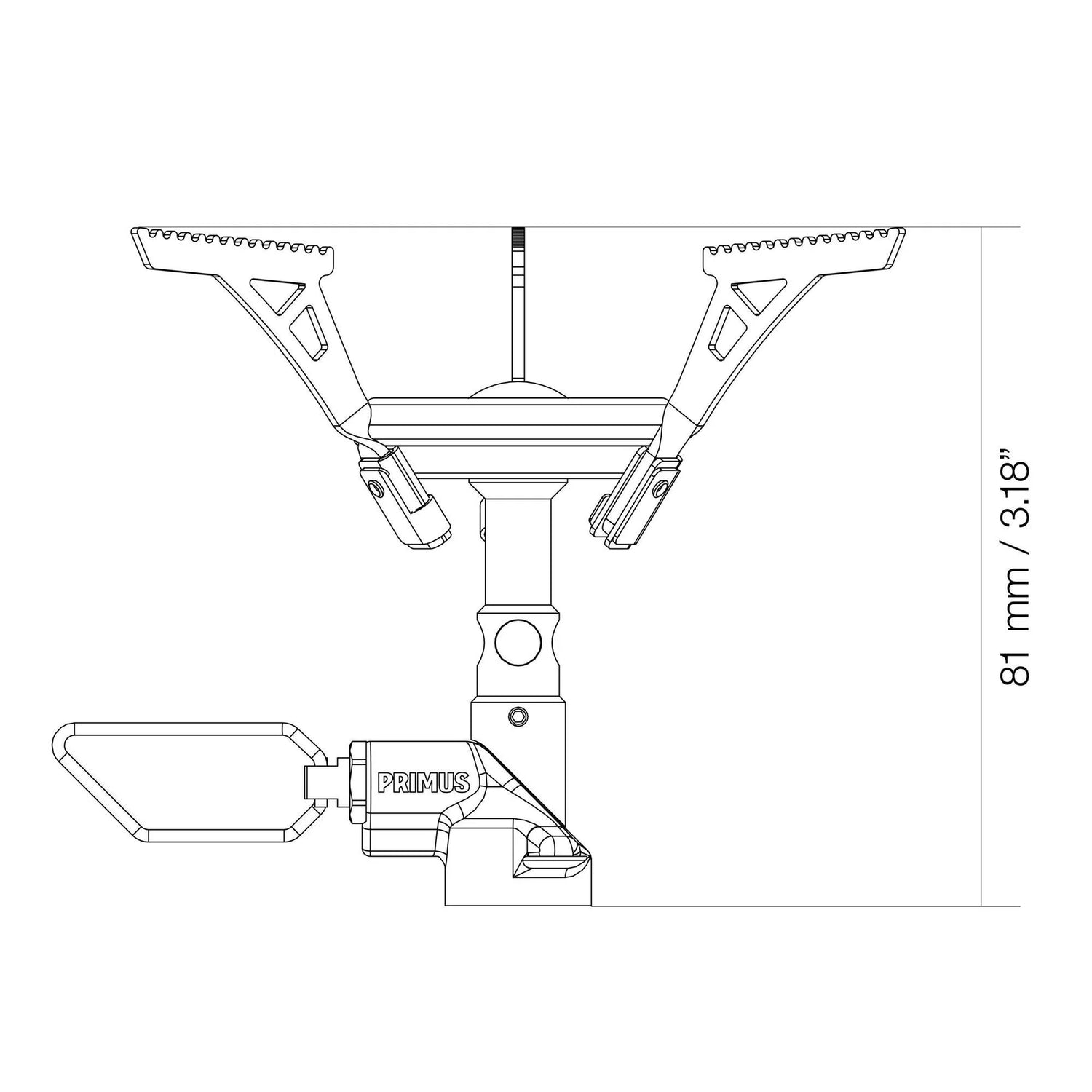 ULTRALIGHT STOVE MICRON PIEZO III PRIMUS