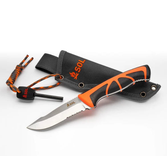 SURVIVAL KNIFE SURVIVE OUTDOOR LONGER