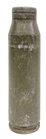 DOUILLE  USAGÉE ARMÉE CANADIENNE 25 mm 5.5″