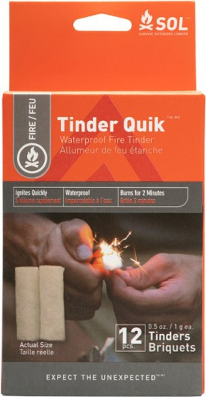 ALLUMEUR DE FEU IMPERMÉABLE ET ANTI-VENT - SURVIVE OUTDOORS LONGER - PLEIN AIR CAMPING ET SURVIE - ALLUME-FEU