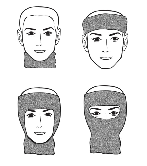 BALAKLAVA GRIS OUTERU