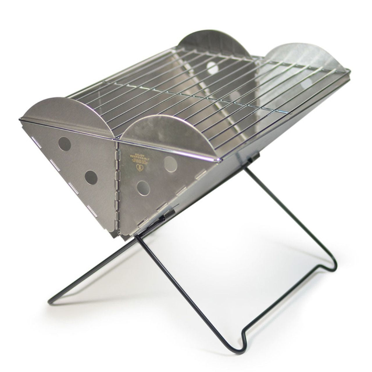 BARBECUE ET FOYER PORTATIF EN ACIER INOXIDABLE UCO - PLEIN AIR CAMPING ET SURVIE - RÉCHAUDS