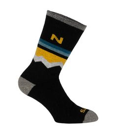 BAS D’HIVER EN LAINE DE MÉRINO PAQUET DE 3 NT005 - GRIS ET JAUNE / 9-12 - BAS