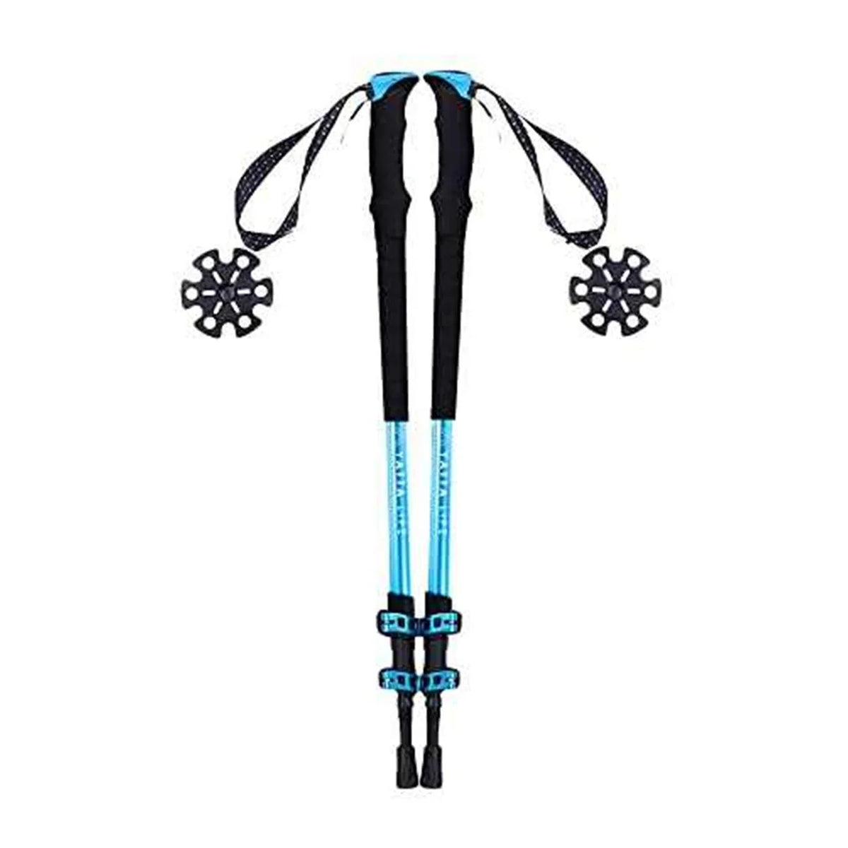 BÂTONS DE TREKKING ADVENTURE PRO BLEU POIGNÉE EVA - BÂTONS DE MARCHE