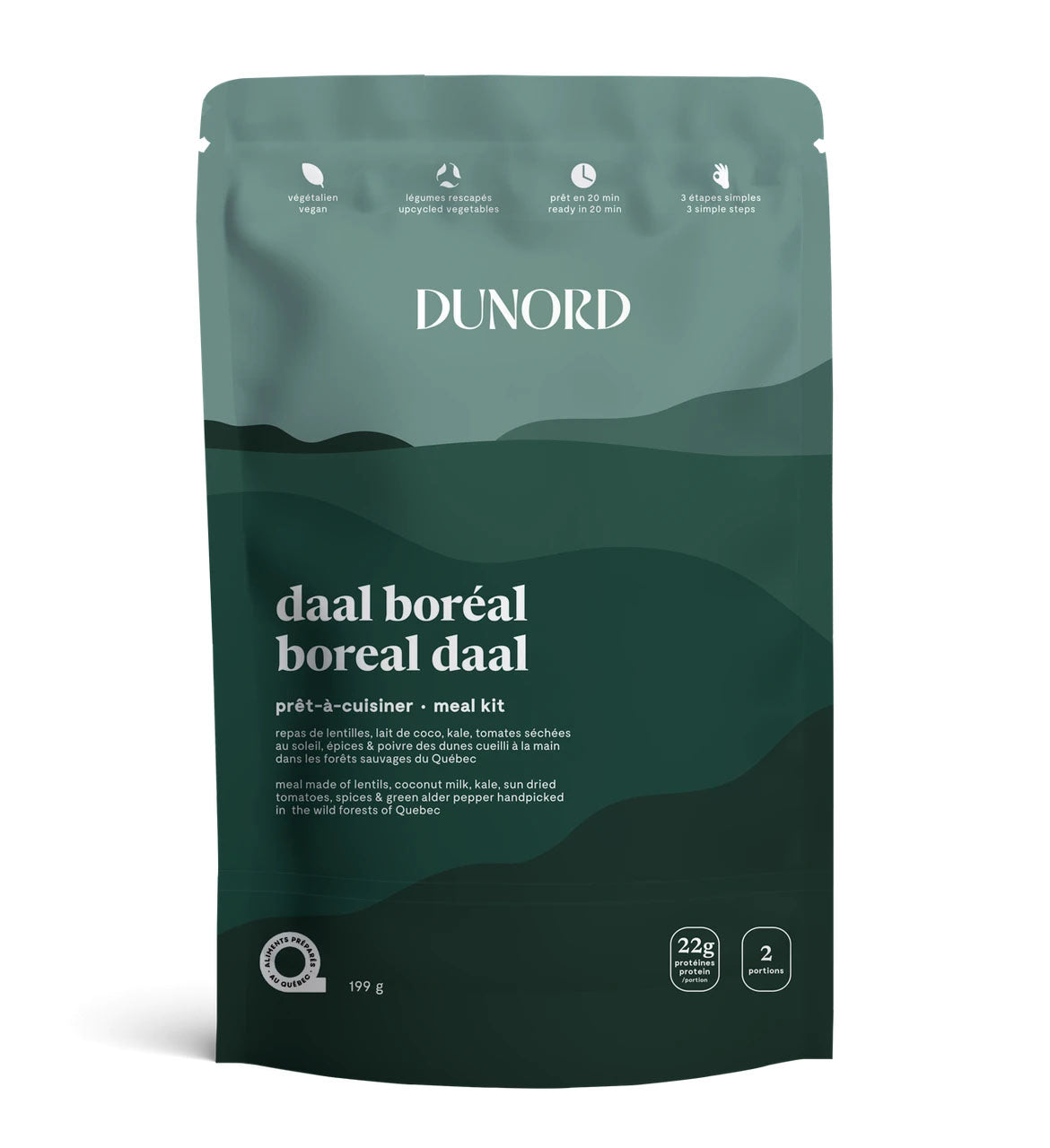 DAAL BORÉAL 2 PORTIONS DUNORD