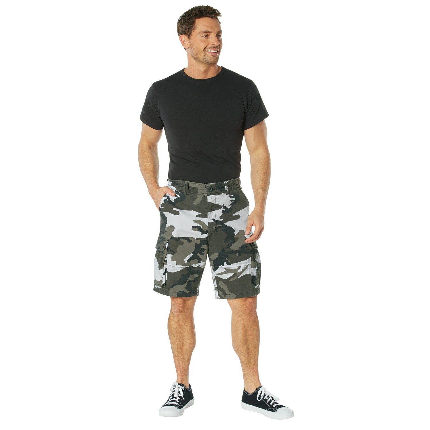 BERMUDAS CAMO STYLE VINTAGE - VÊTEMENTS - PANTALONS COURTS