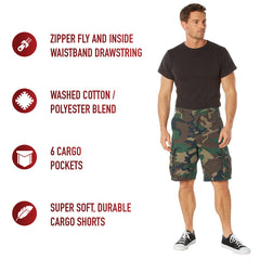 BERMUDAS CAMO STYLE VINTAGE - VÊTEMENTS - PANTALONS COURTS