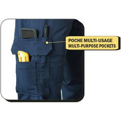 BERMUDAS DE TRAVAIL CARGO EXTENSIBLES MODÈLE 011EXS - VÊTEMENTS - BERMUDAS DE TRAVAIL
