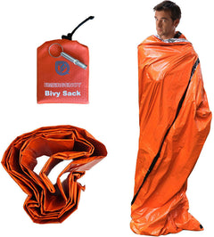 BIVY DE SURVIE COMPACT ET LÉGER JR GEAR - PLEIN AIR CAMPING ET SURVIE - COUVERTURES ET ABRIS