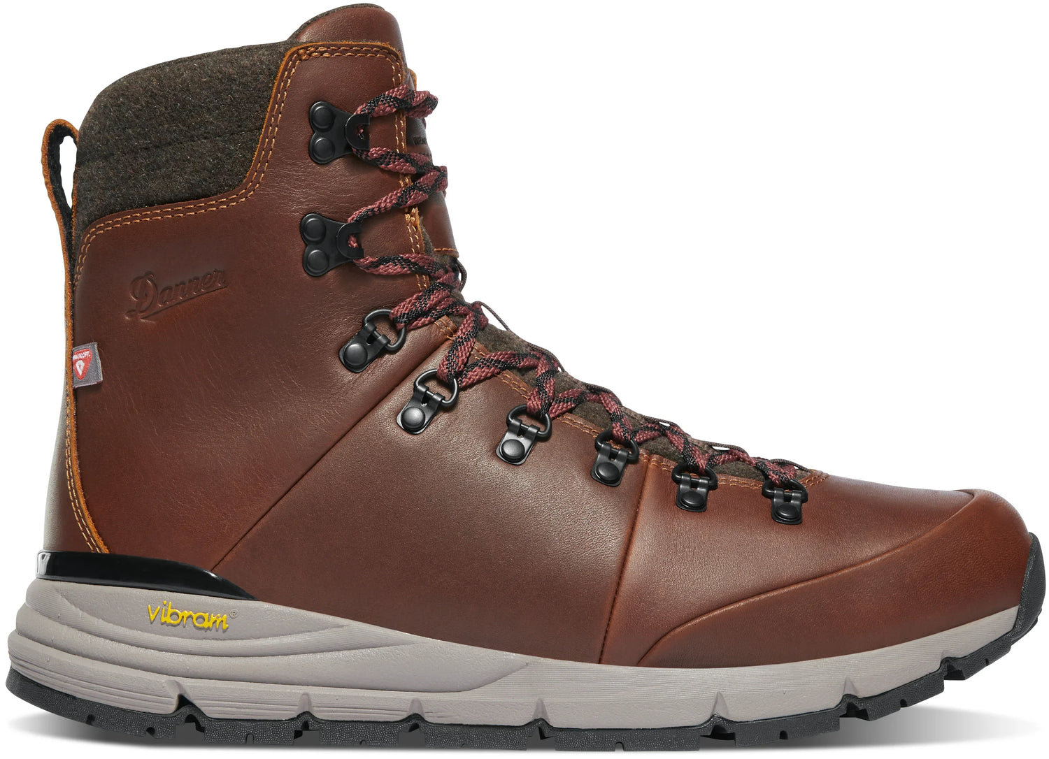 BOTTES DANNER ARCTIC 600 ISOLÉES 200G - ROUGE BRIQUE / 8 / LARGE - BOTTES ET CHAUSSURES - BOTTES D’HIVER