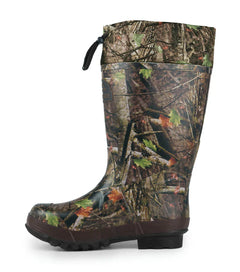 BOTTES EN CAOUTCHOUC NATUREL PRAIRIE CAMO ACTON - BOTTES ET CHAUSSURES - BOTTES DE CHASSE