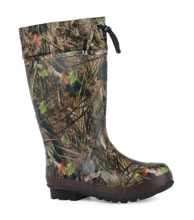 BOTTES EN CAOUTCHOUC NATUREL PRAIRIE CAMO ACTON - BOTTES ET CHAUSSURES - BOTTES DE CHASSE