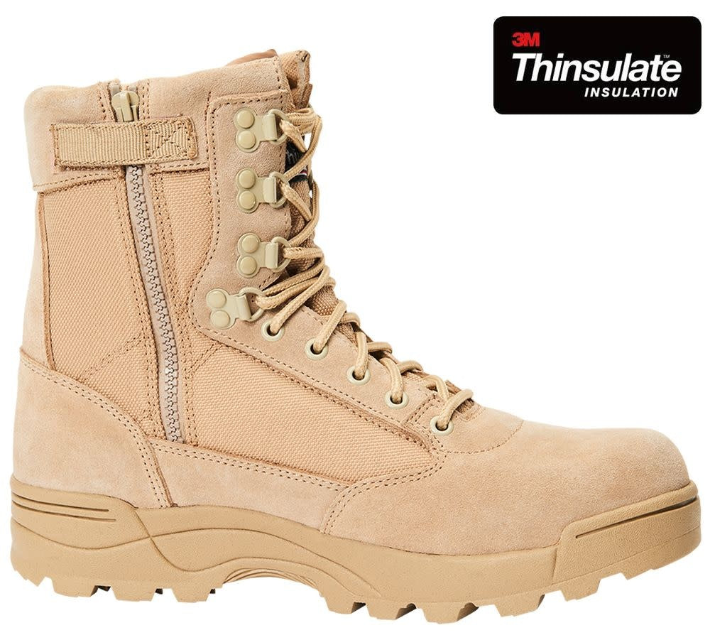 BOTTES TACTIQUES  À FERMETURE ECLAIRE BRANDIT