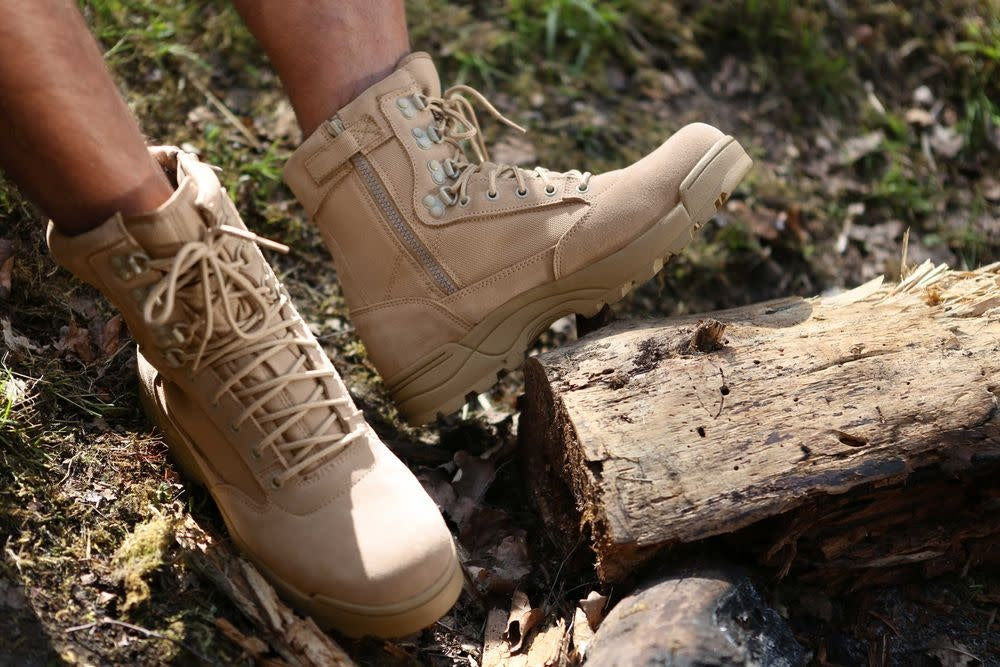 BOTTES TACTIQUES  À FERMETURE ECLAIRE BRANDIT