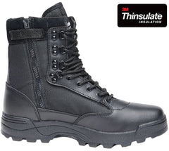 BOTTES TACTIQUES À FERMETURE ECLAIRE BRANDIT - NOIR / 10 - BOTTES ET CHAUSSURES - BOTTES MILITAIRES ET TACTIQUES
