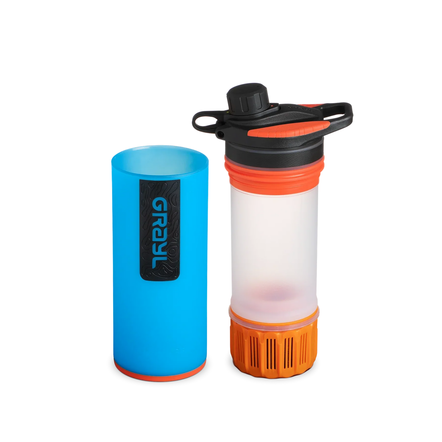 BOUTEILLE DE PURIFICATION D’EAU GRAYL GEOPRESS 710 ML - PLEIN AIR CAMPING ET SURVIE - PURIFICATION