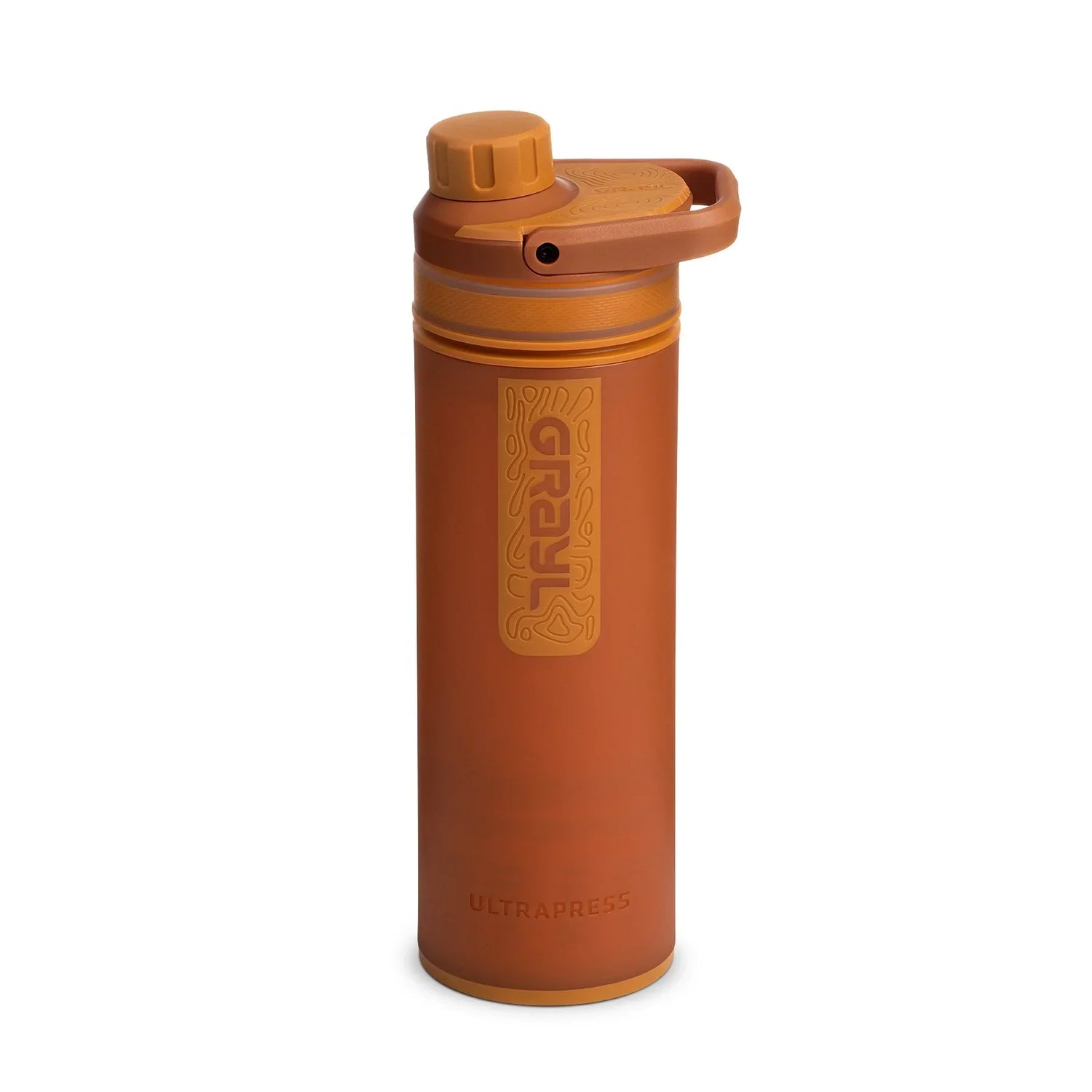 BOUTEILLE DE PURIFICATION D’EAU GRAYL ULTRAPRESS 500 ML - ROUGE - PLEIN AIR CAMPING ET SURVIE - PURIFICATION