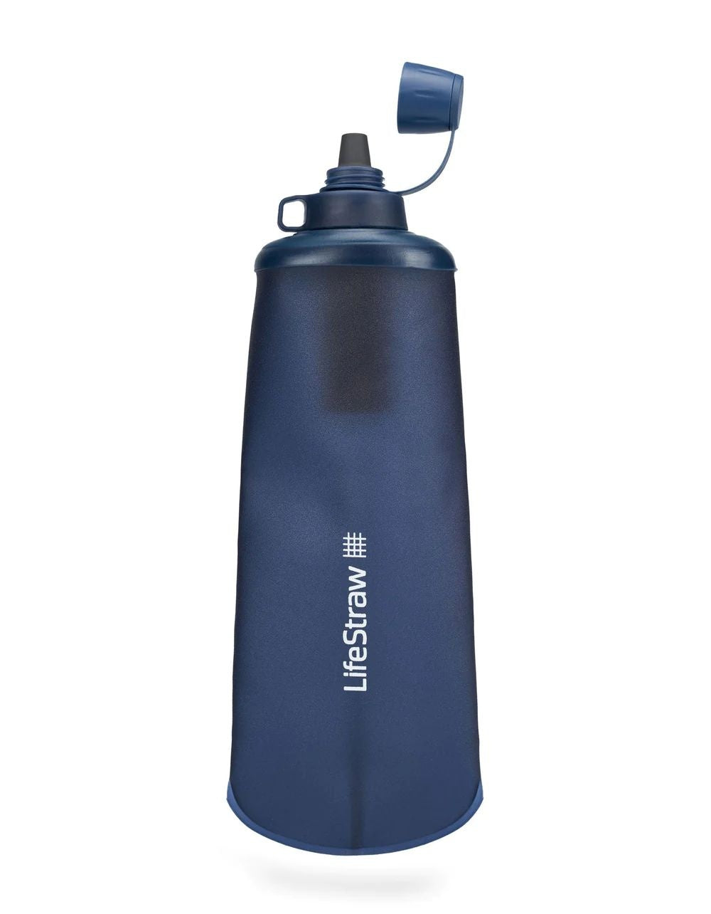 BOUTEILLE FLEXIBLE AVEC FILTRE INTÉGRÉ LIFESTRAW