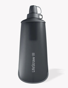 BOUTEILLE FLEXIBLE AVEC FILTRE INTÉGRÉ LIFESTRAW - PLEIN AIR CAMPING ET SURVIE - PURIFICATION
