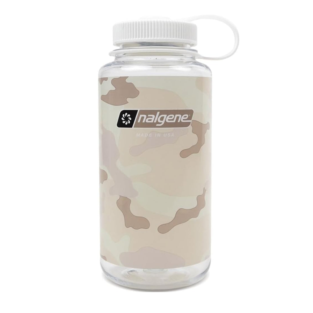 BOUTEILLE NALGENE SUSTAIN 32OZ À GRAND GOULOT CAMO - BLANC - GOURDES