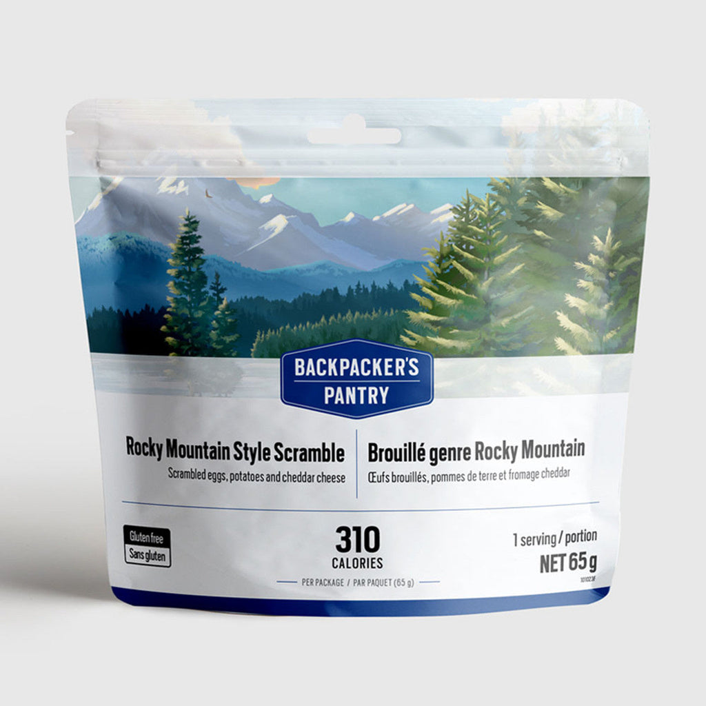 OEUFS BROUILLÉS GENRE ROCKY MOUNTAINS - 1 PORTION - BACKPACKERS PANTRY