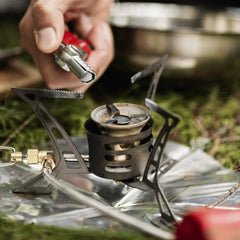BRIQUET PUISSANT AU BUTANE PRIMUS - PLEIN AIR CAMPING ET SURVIE - GOURDES