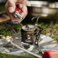 BRIQUET PUISSANT AU BUTANE PRIMUS - PLEIN AIR CAMPING ET SURVIE - GOURDES