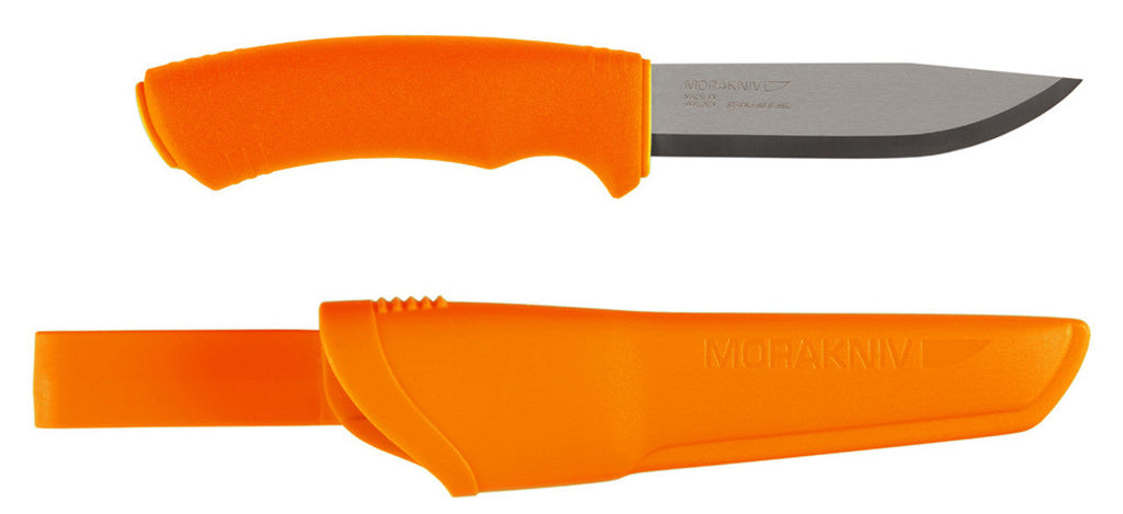 COUTEAU DE BUSHCRAFT ET SURVIE MORAKNIV ORANGE