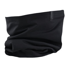 Cache-cou noir Dynamax Neck-Up, vue du tissu souple et replié