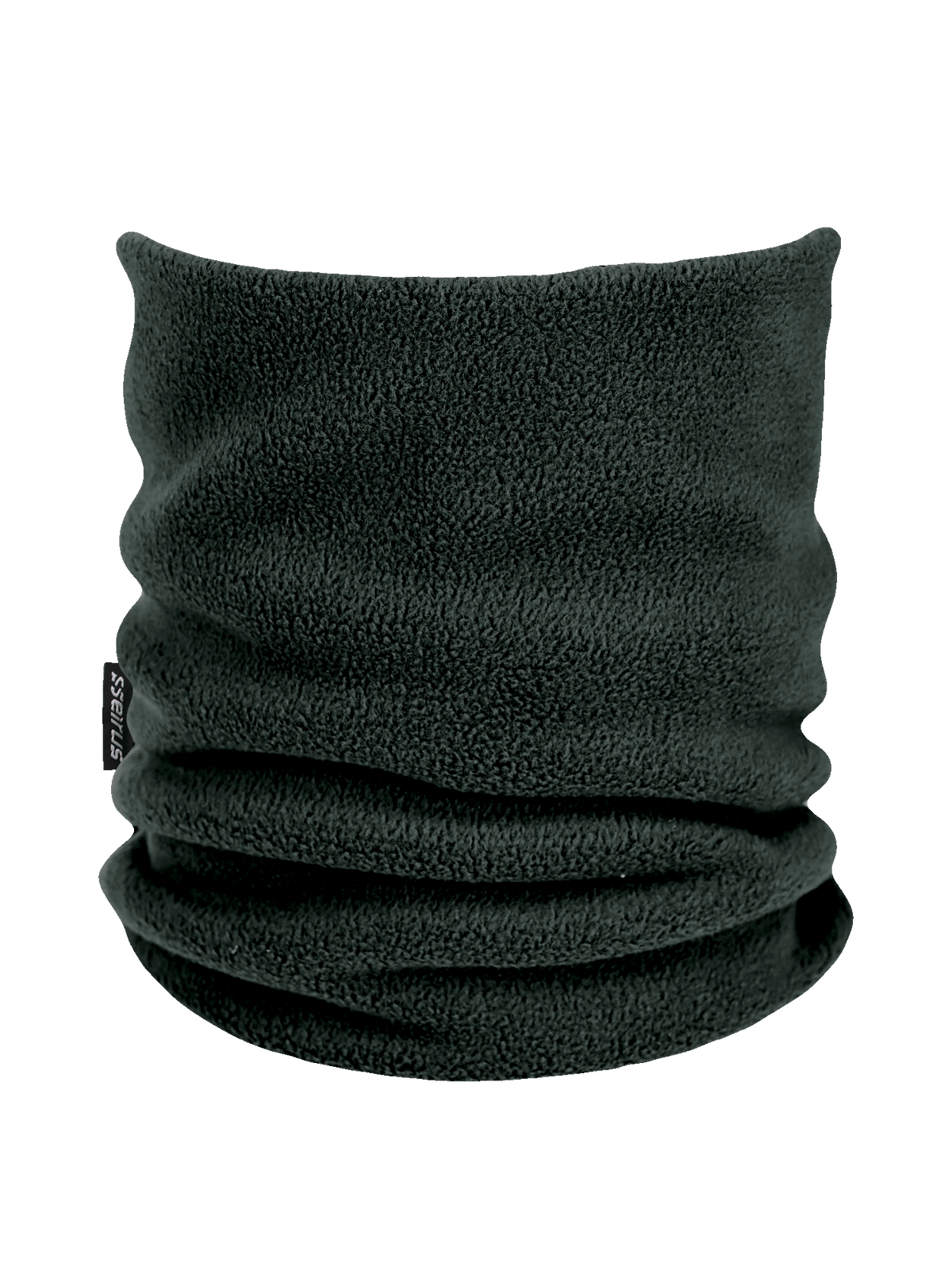 Cache-cou Seirus Micro Neck-Up noir en micropolaire Polartec, modèle tubulaire