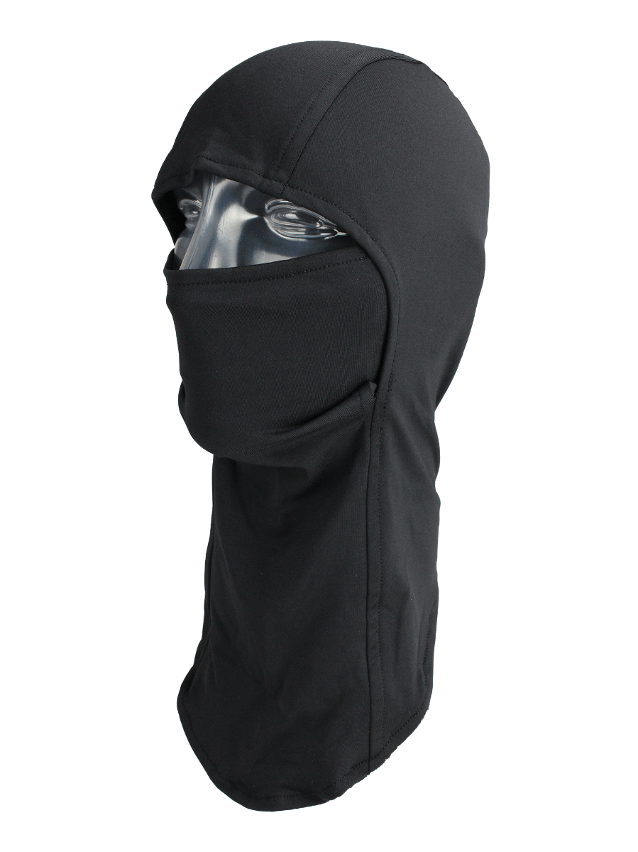 Cagoule noire Dynamax Hinged Headliner avec partie faciale relevée