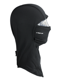 Cagoule Seirus Dynamax Hinged Headliner, vue de profil montrant la couverture du cou