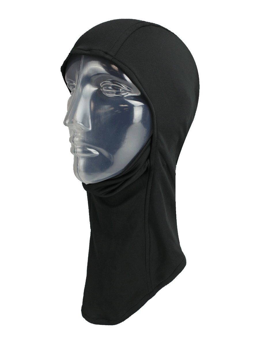 Cagoule Seirus LiteWave50 Hinged Headliner avec partie faciale abaissée et visage dégagé